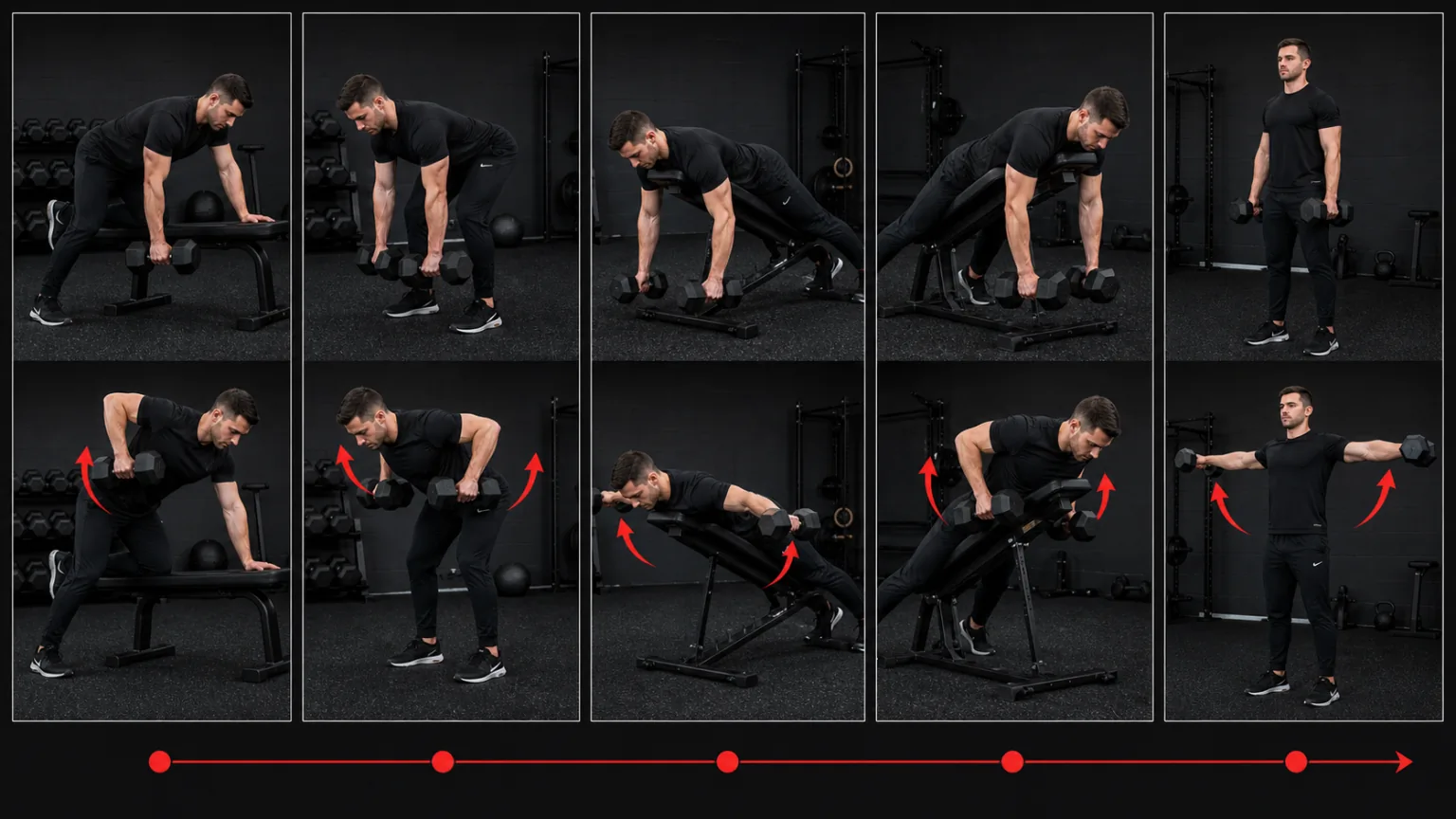 5 meilleurs exercices pour le dos avec haltères