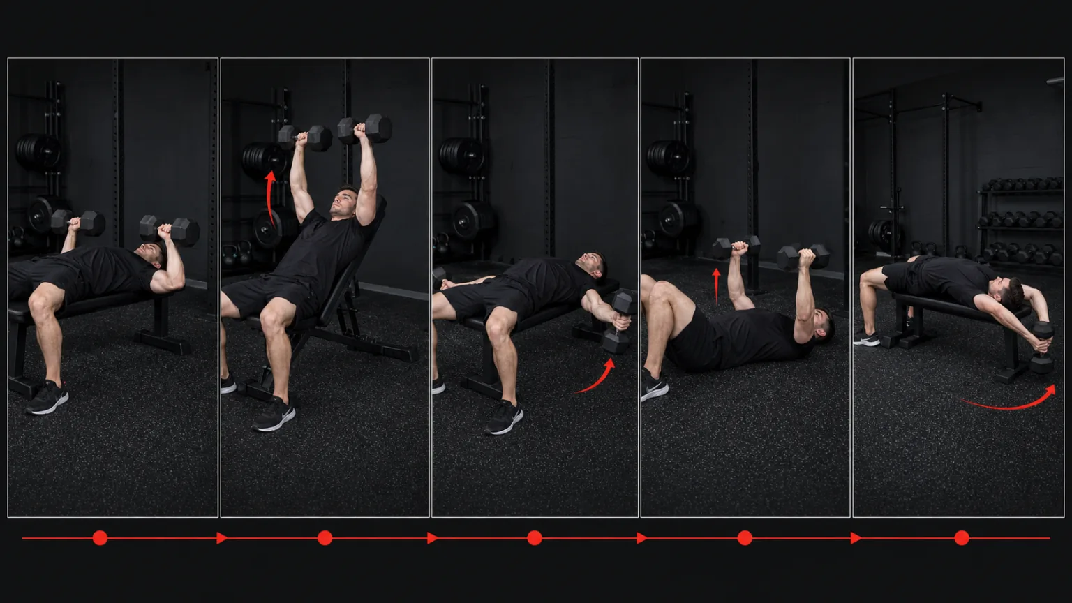5 meilleurs exercices de poitrine avec haltères